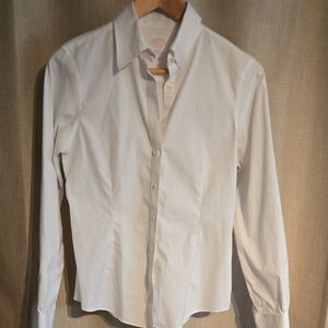 Brooks Brothers White Button Down Shirt
